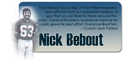 Seahawks Nick Bebout