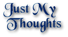 My thoughts